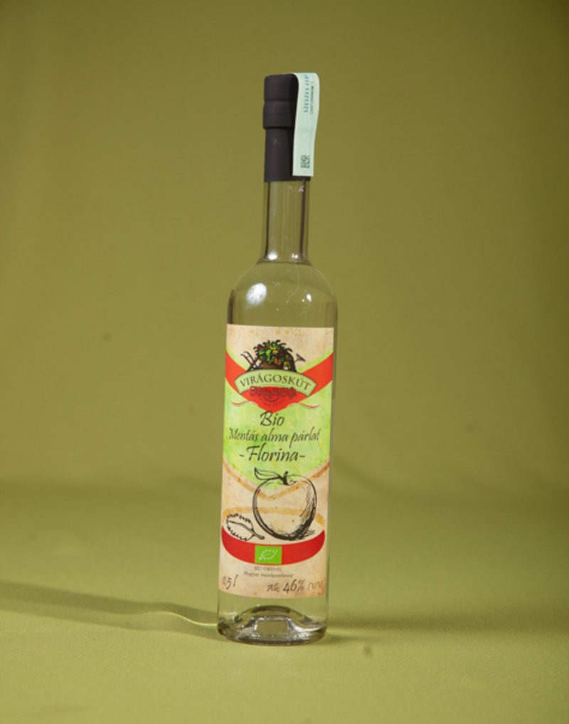 Bio mentás alma párlat -Florina- 500ml 46%
