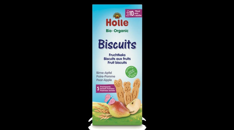 Holle Bio Almás-körtés baba keksz