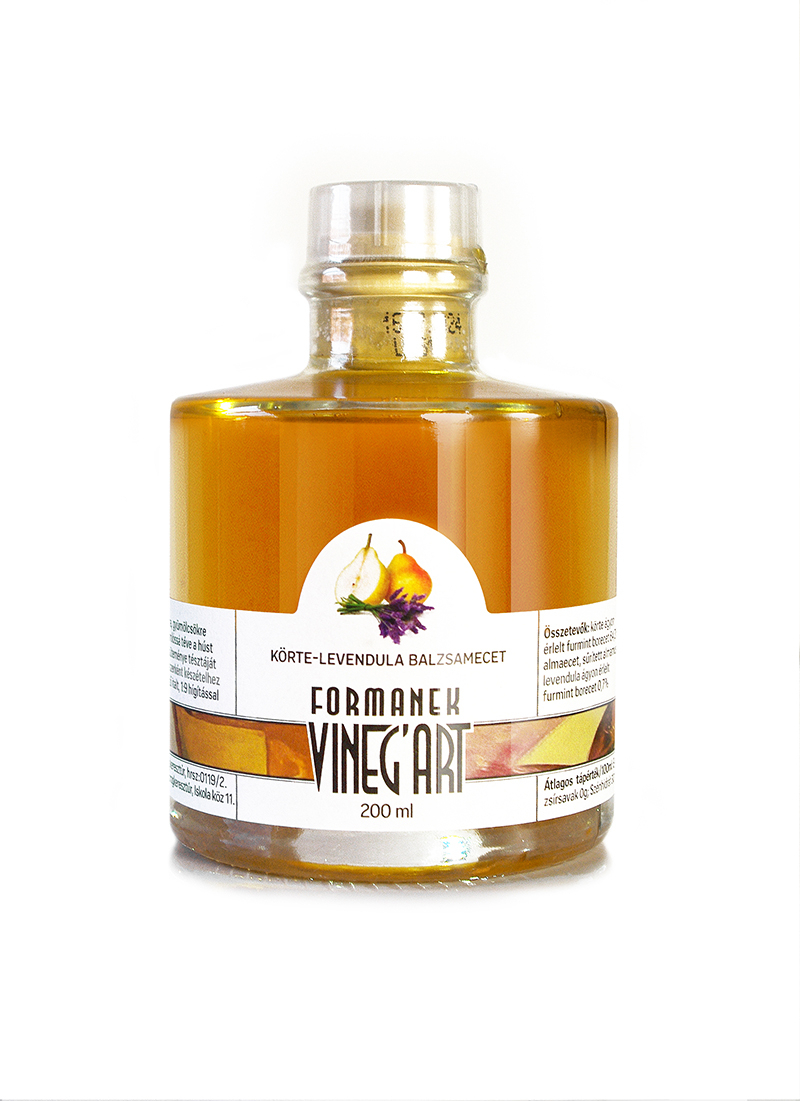 Formanek Vineg’Art Körte-levendula Balzsamecet, 200 ml