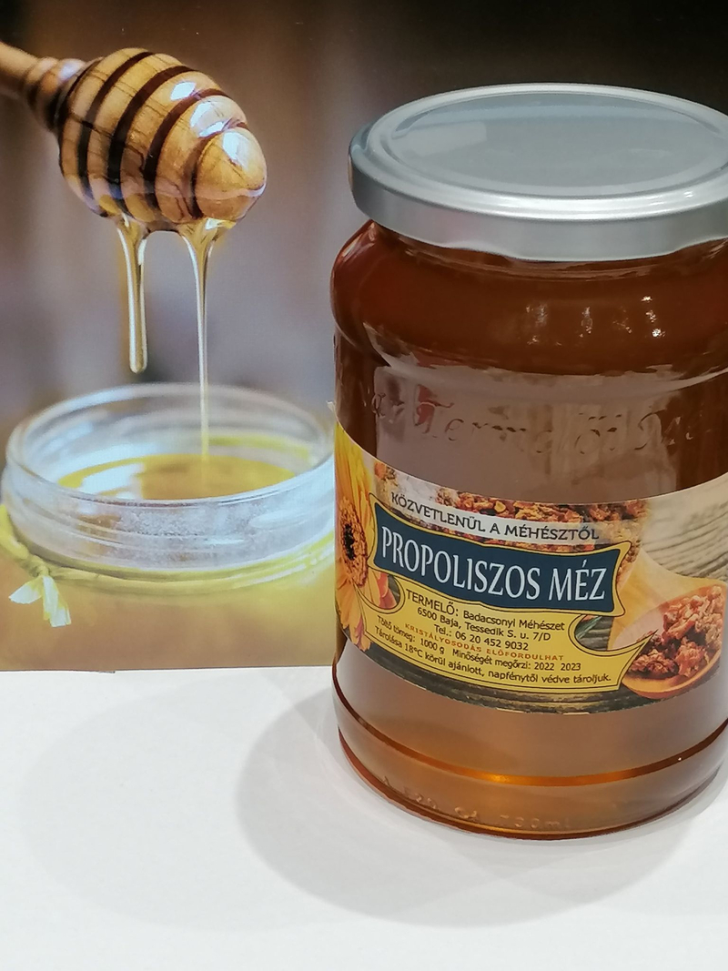 Propoliszos méz