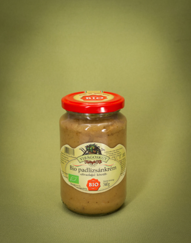 Bio padlizsánkrém 340g -olivaolajjal készült-