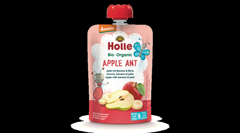 Holle Bio Apple Ant - Tasak alma, banán körtével 100g