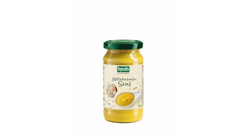 Byodo Bio Enyhén csípős mustár 200ml
