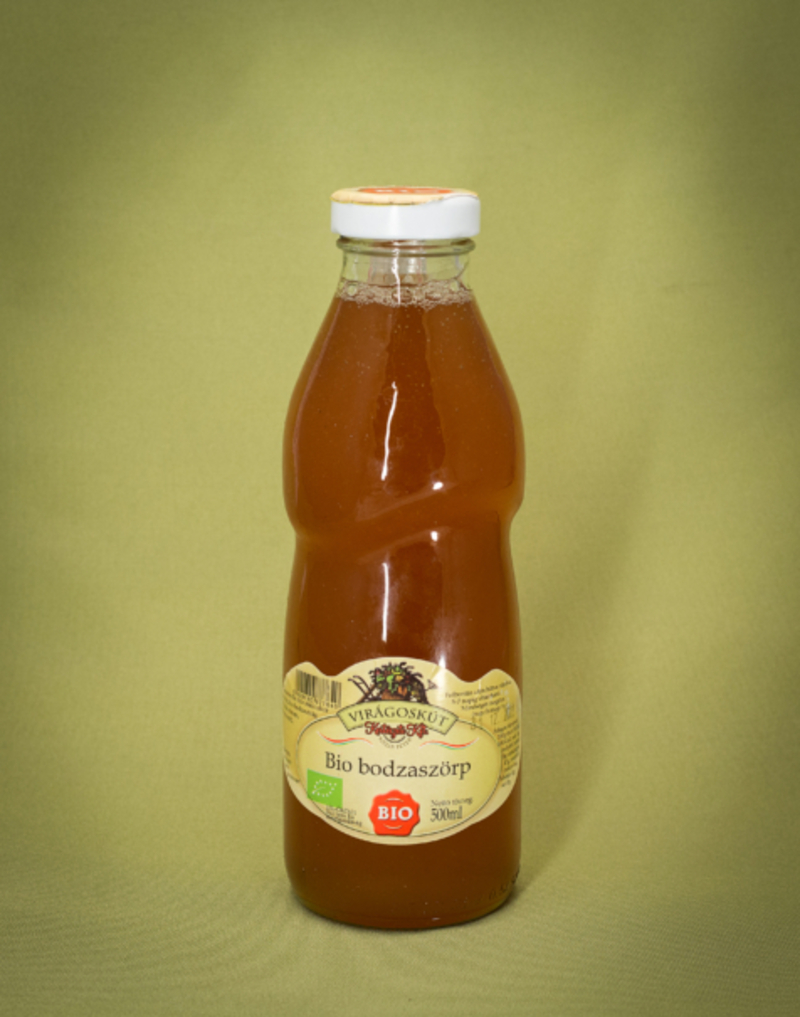 Bio bodzaszörp 500ml