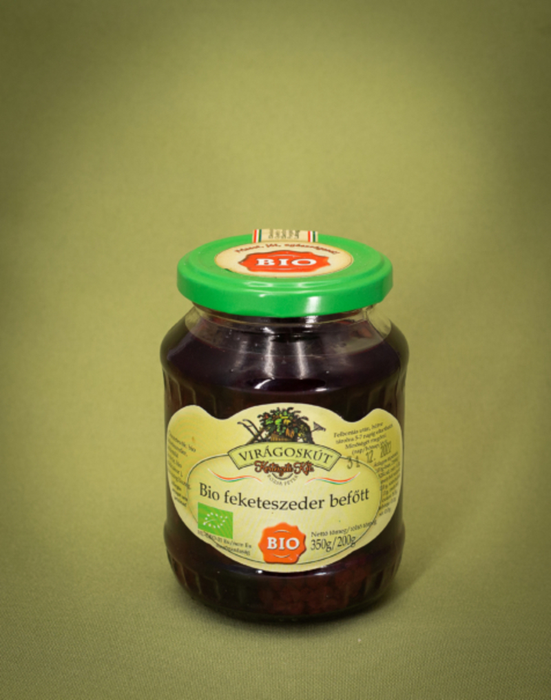 Bio feketeszeder befőtt 200g