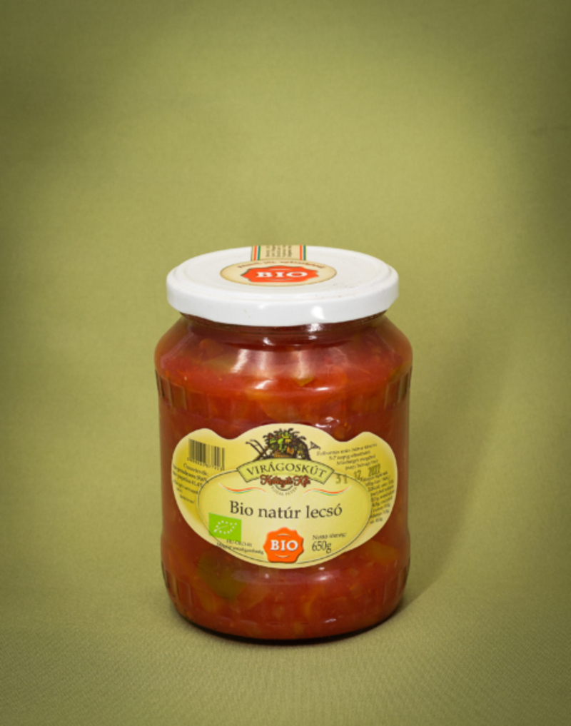 Bio natúr lecsó 650g