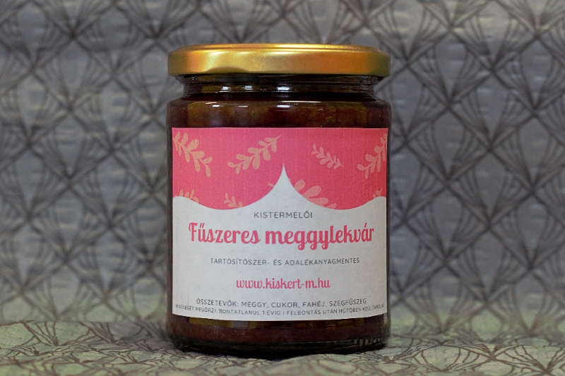 Fűszeres meggylekvár