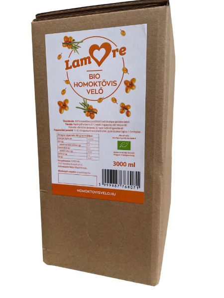 Bio Homoktövis velő Termelői (3Liter)