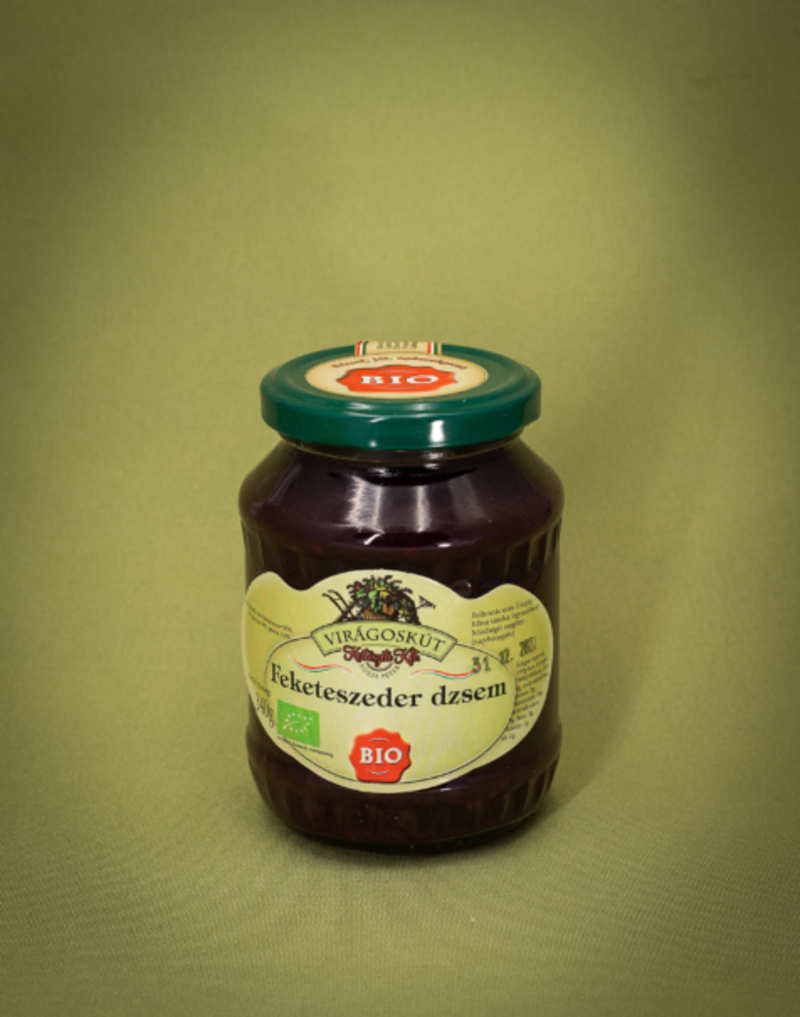 Bio feketeszeder dzsem 350g