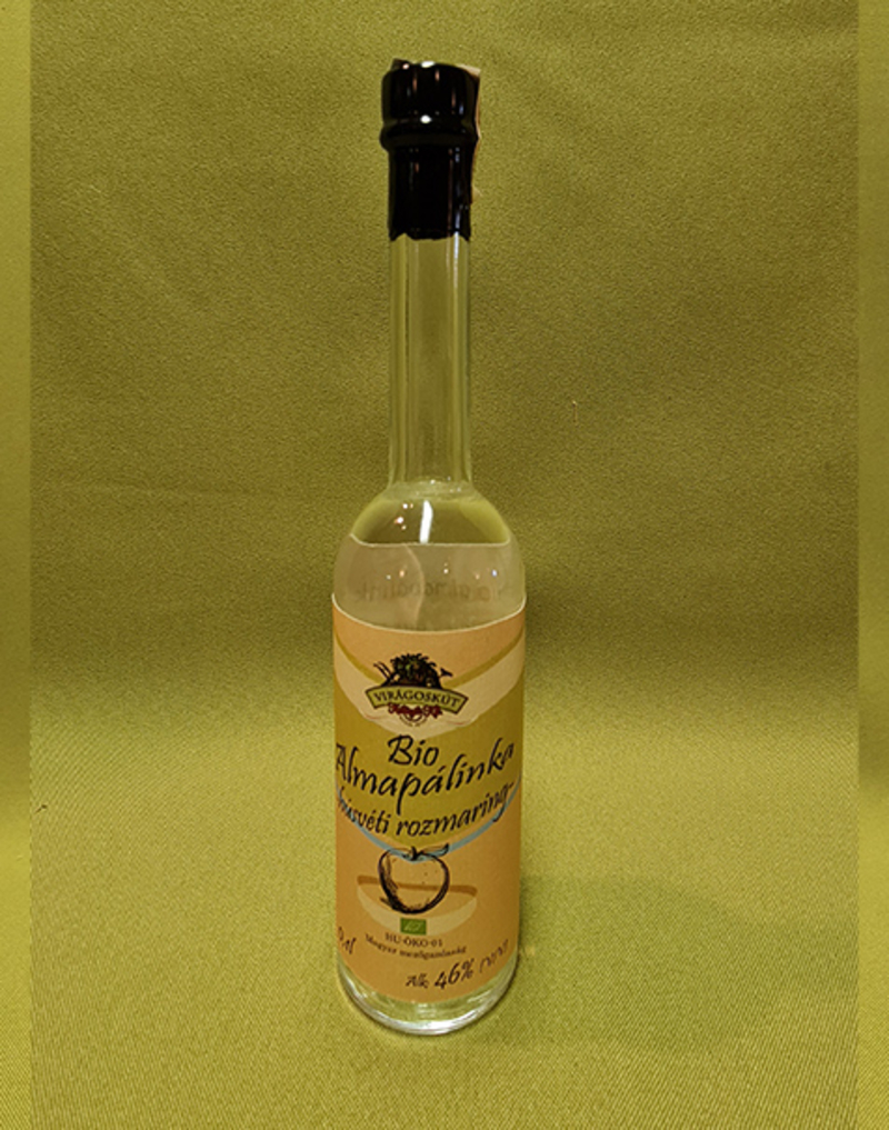 Bio almapálinka -húsvéti rozmaring- 100ml 46%