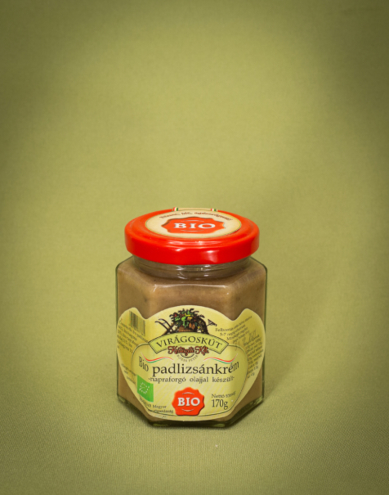 Bio padlizsánkrém 170g -napraforgóolajjal készült-