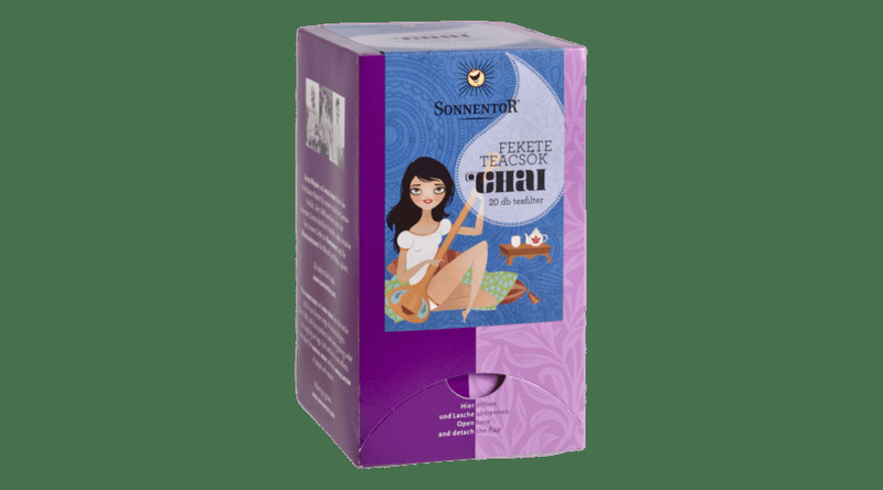 Sonnentor Bio Chai Fekete teacsók - filteres 32 g