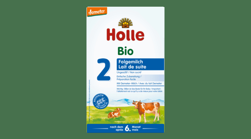 Holle Bio Tehéntej alapú 2-es csecsemőtápszer 600g