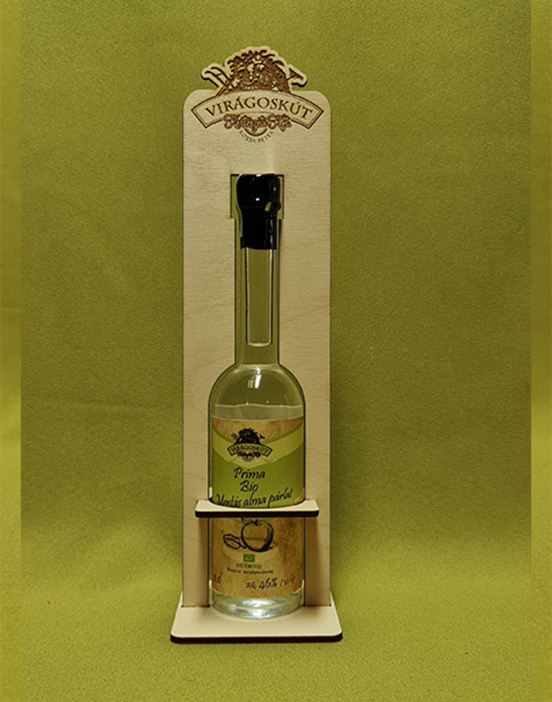 Bio mentás almapárlat -prima- 100ml 46%, díszdobozban