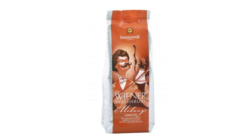 Sonnentor Bio Bécsi csábítás Arabica kávé, őrölt 500g