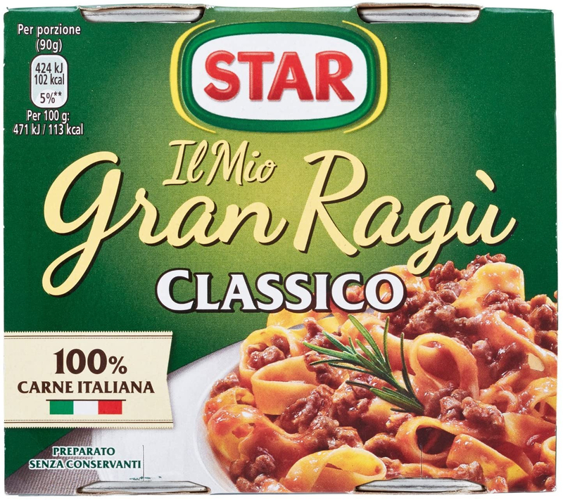 STAR GRAN RAGU CLASSICO 3x100g