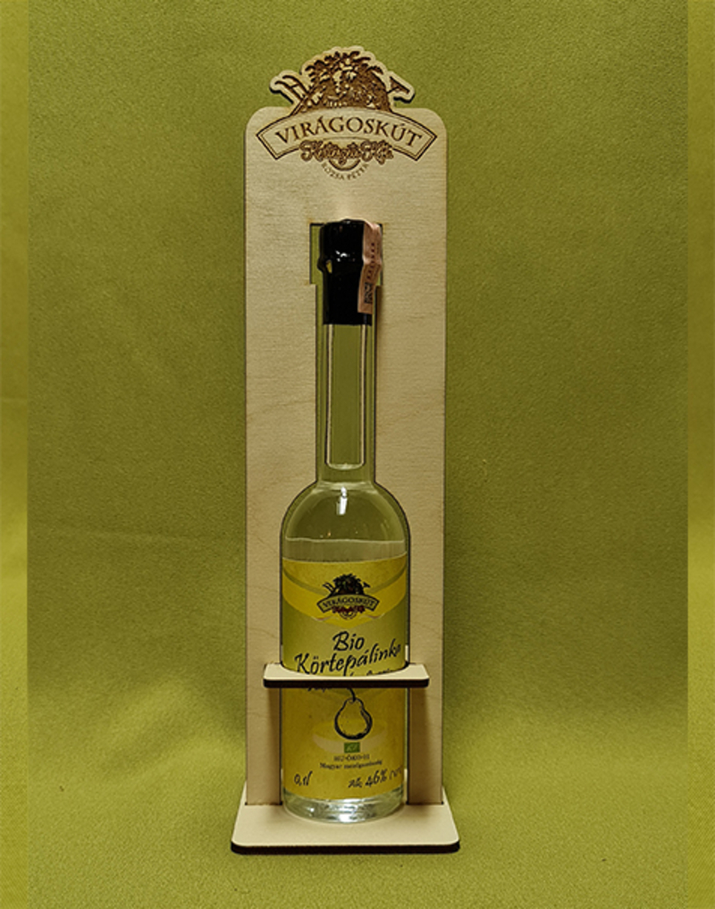 Bio körtepálinka -Alexander Lucas- 100ml 46%, díszdobozban