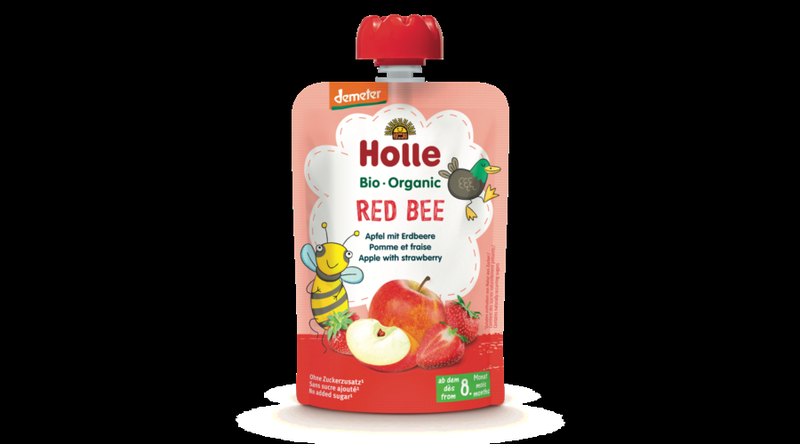 Holle Bio Red Bee - Tasak alma eperrel 100g