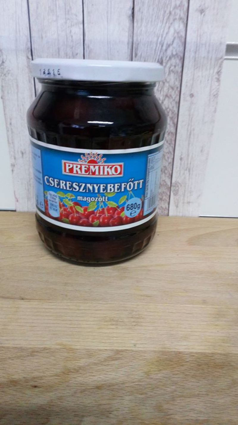 Premiko cseresznye befőtt