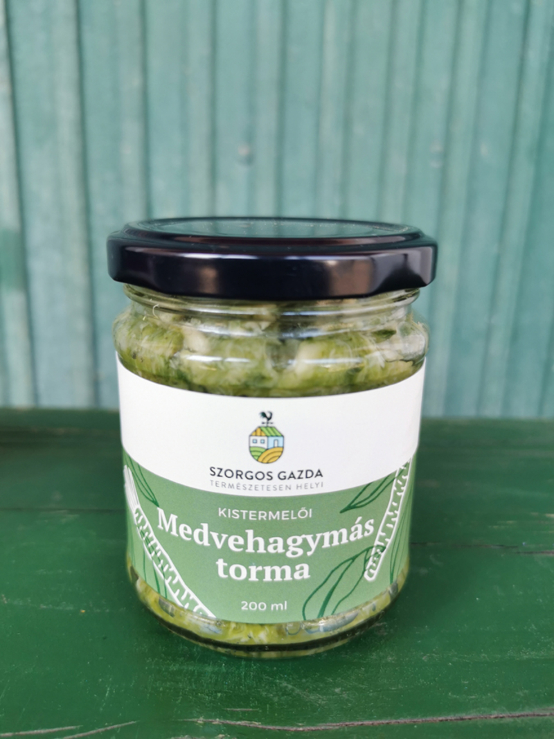 Medvehagymás torma