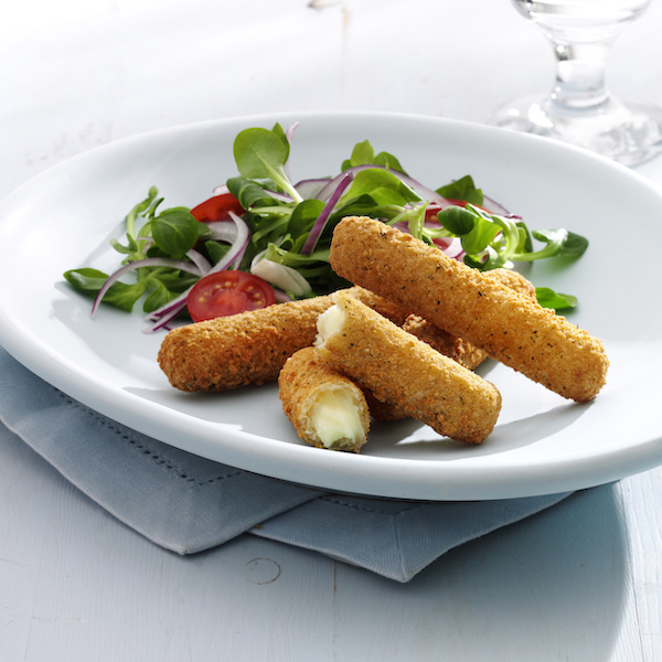 Mc mozzarella rudak panírozva