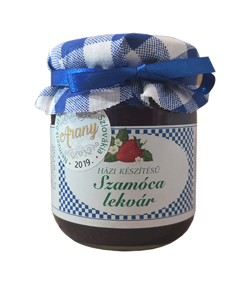 Szamóca lekvár (édesítővel)