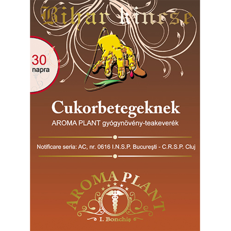 Cukorbetegeknek gyógynövény-teakeverék – 320 gramm