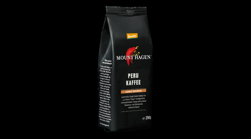 Mount Hagen Bio Perui kávé, szemes - Demeter 250g