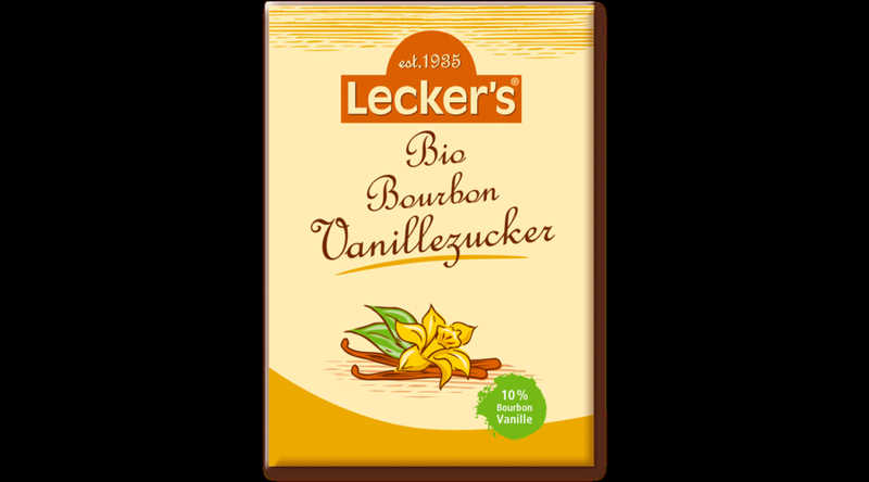 Lecker's Bio Bourbon vaníliás cukor (2x8g) 16g
