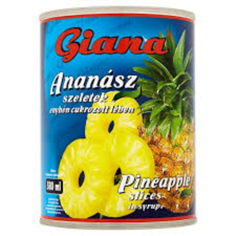 Giana ananászkarika