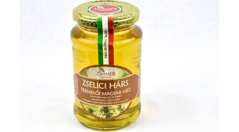 Zselici hárs termelői magyar méz 500 g.