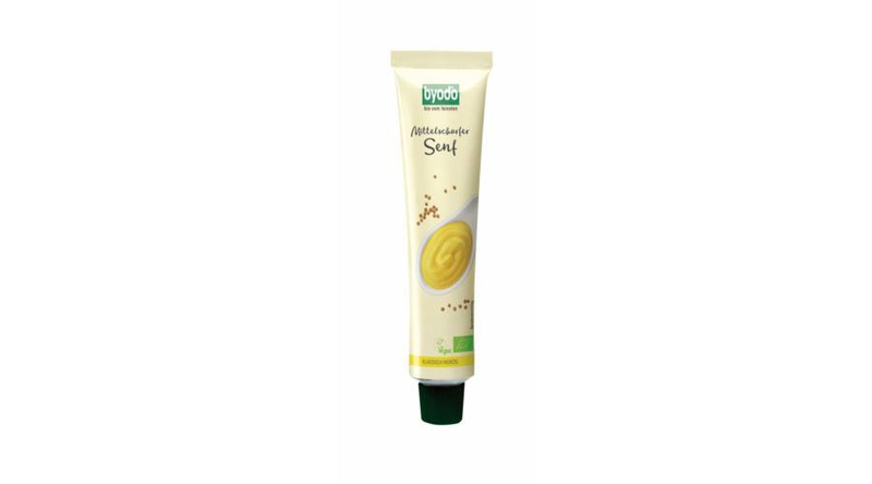 Byodo Bio Enyhén csípős mustár - tubusos 100ml