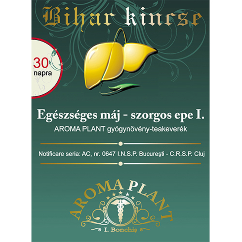 Egészséges máj-szorgos epe I. gyógynövény-teakeverék – 320 gramm