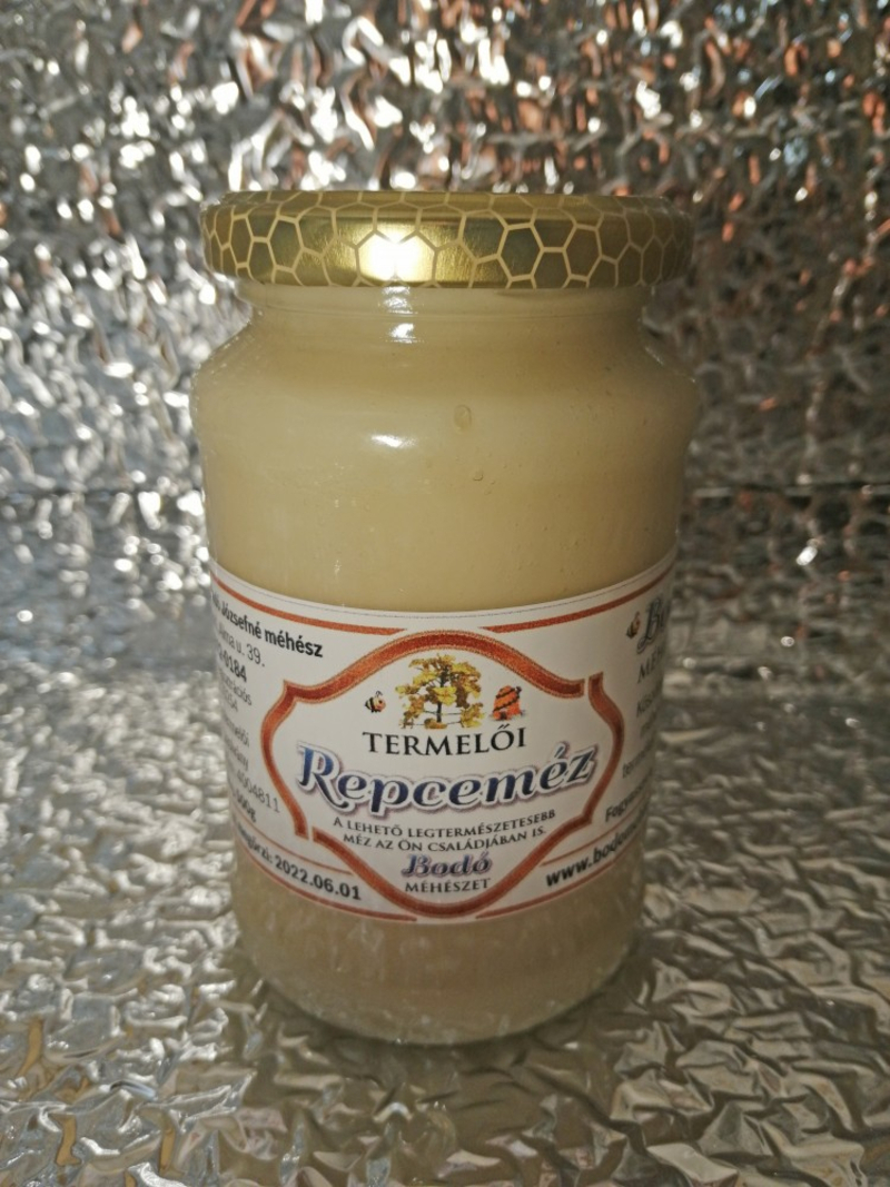 Bodó Méhészet Repceméz 0,5 kg