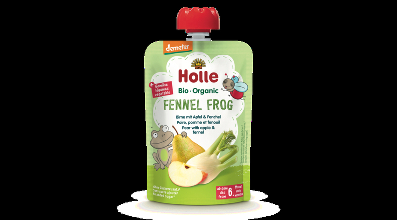 Holle Bio Fennel Frog - Tasak körte alma édesköményel 100g