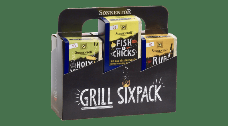Sonnentor Bio Grill fűszerválogatás 6-os csomag 415g