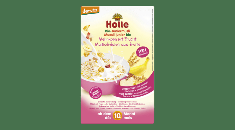 Holle Bio Többmagvas Junior müzli gyümölccsel - Demeter 250g