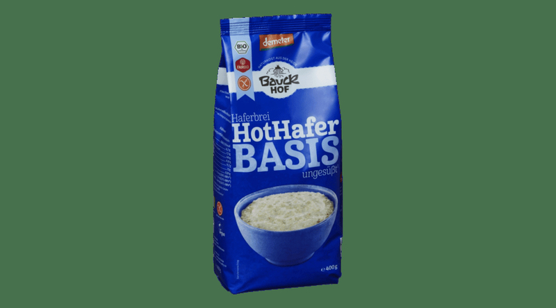 Bauckhof Bio Meleg zabkása Bázis - gluténmentes, Demeter 400g