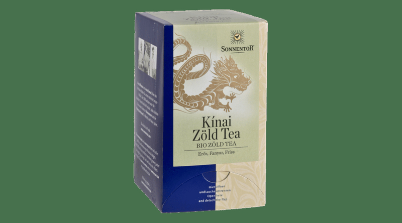 Sonnentor Bio Kínai zöld tea - filteres 27g