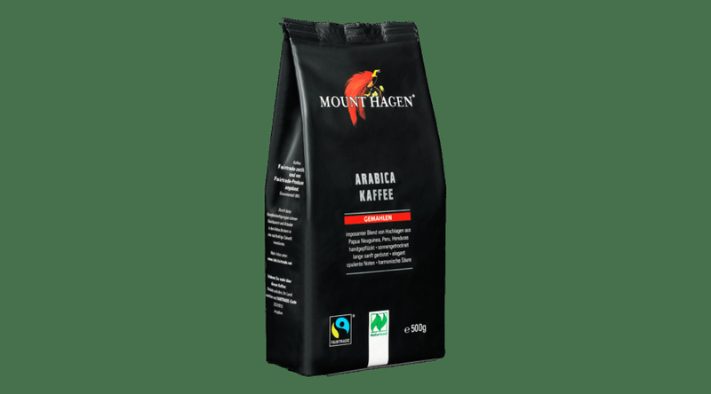 Mount Hagen Bio Arabica kávé, őrölt - Fairtrade 500g
