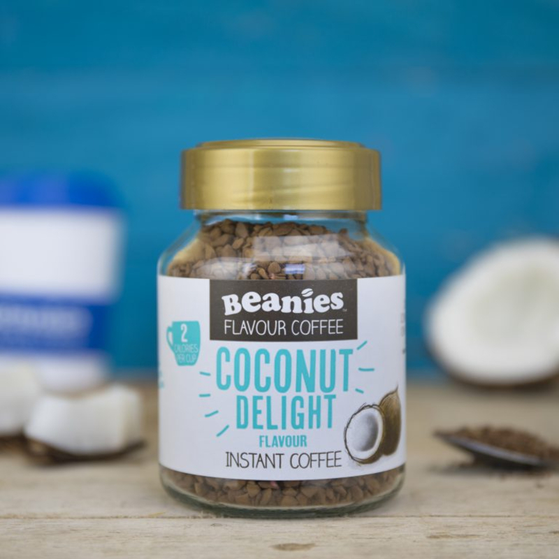 Beanies Kókusz ízű instant kávé 50g