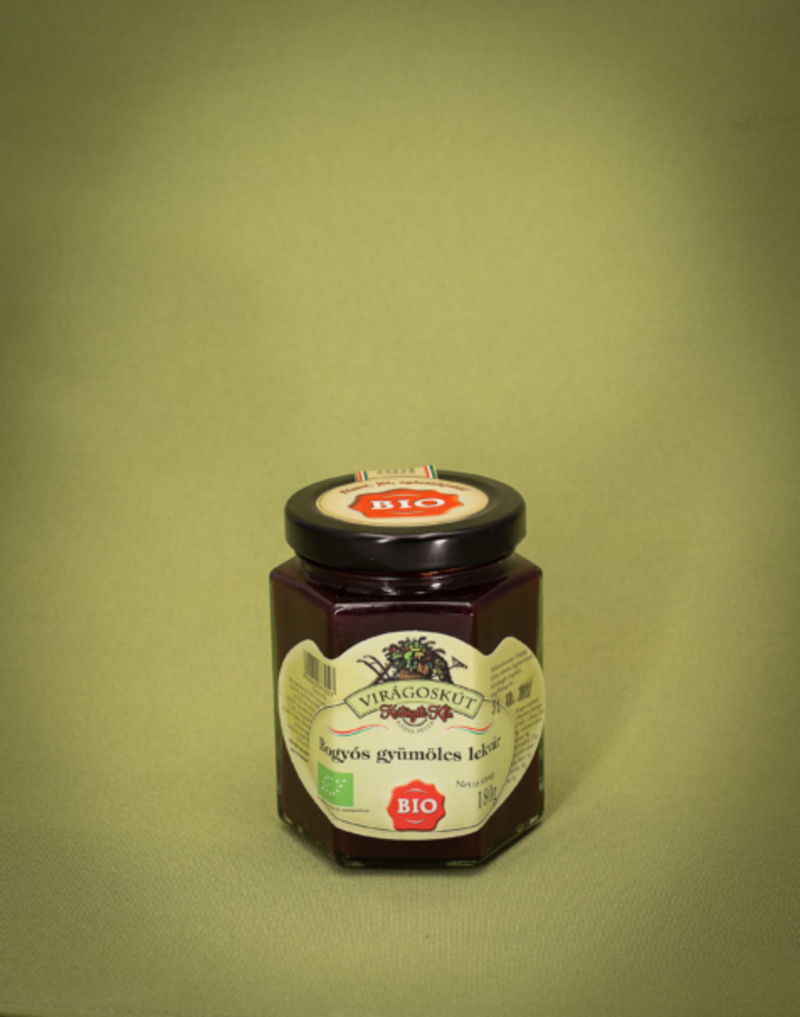Bio bogyós gyümölcs lekvár 180g