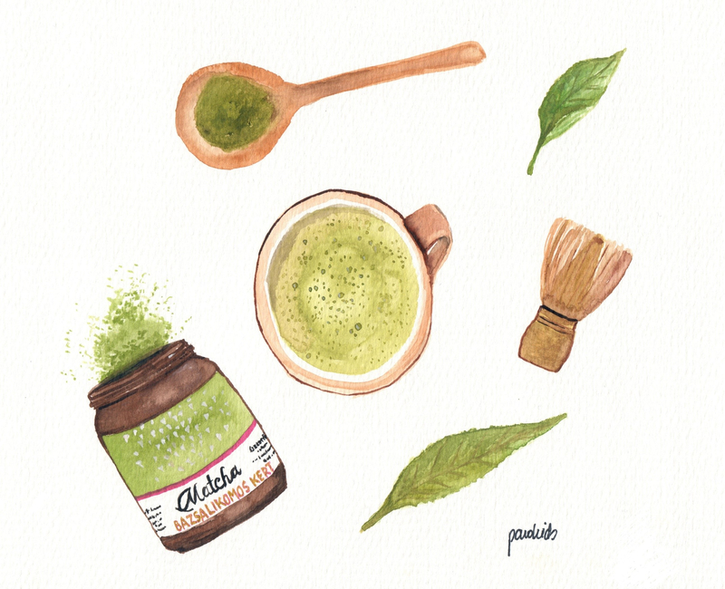 Bazsalikomos kert Matcha