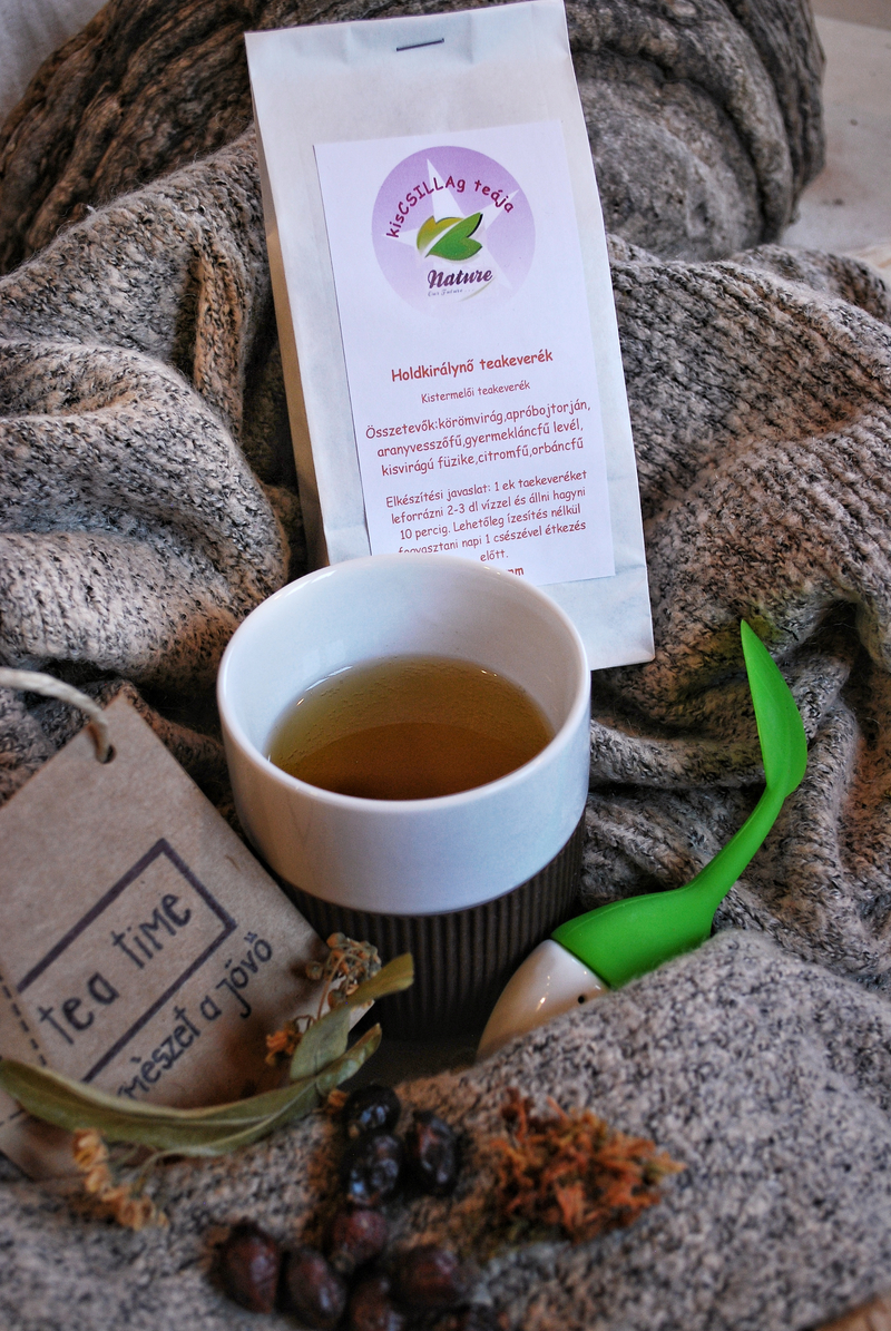 Holdkirálynő gyógynövényes teakeverék menstruációs problémákra