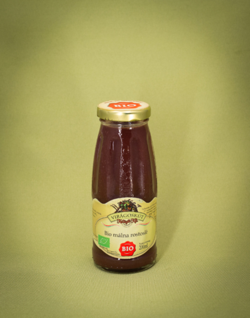 Bio málna rostoslé 200ml