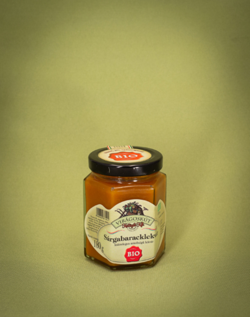 Bio sárgabaracklekvár 180g