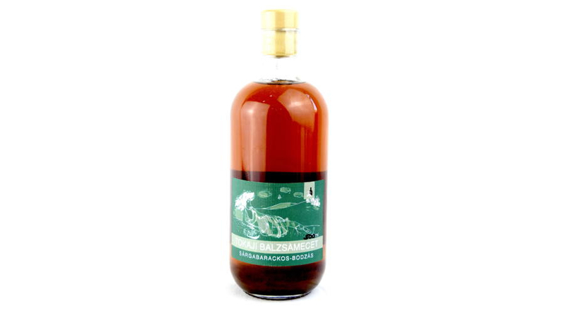 Tokaji balzsamecet sárgabarackos-bodzás
