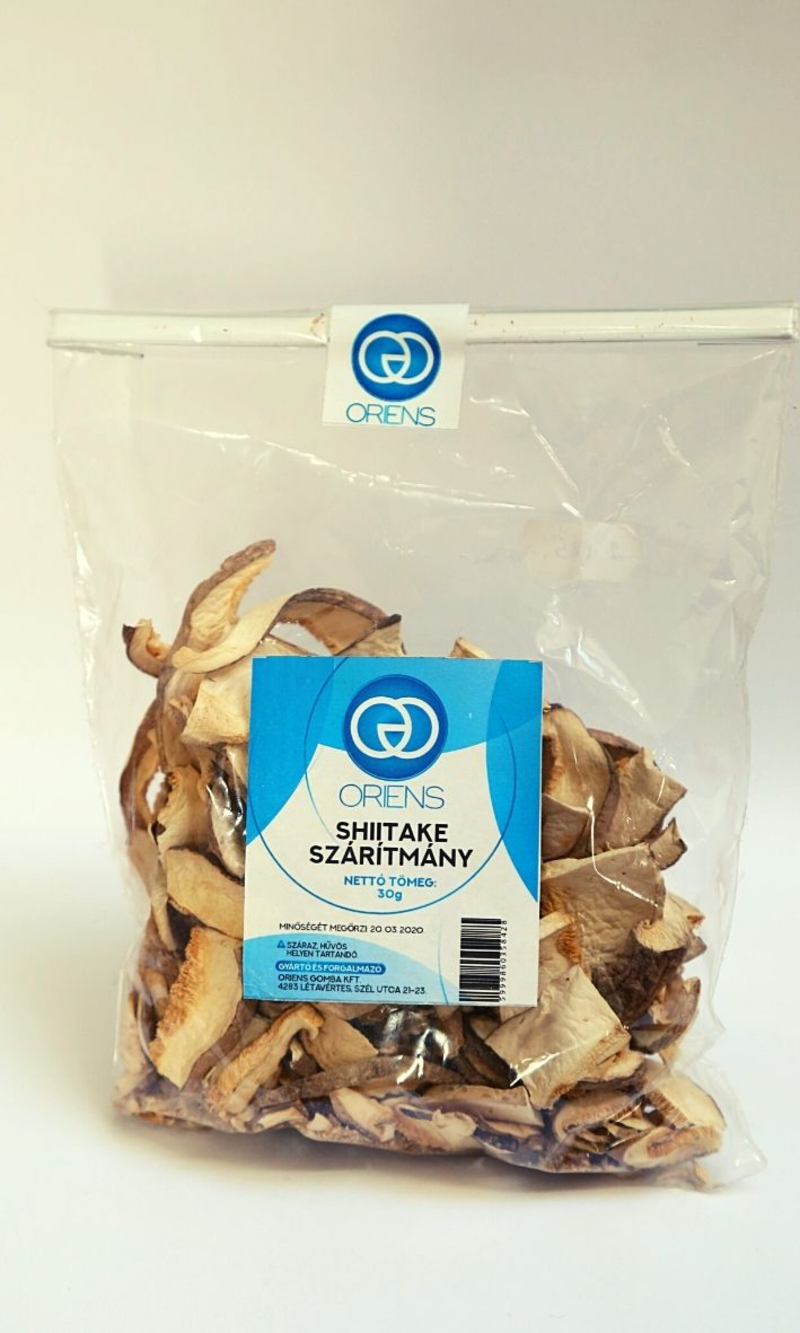 Szárított Shiitake