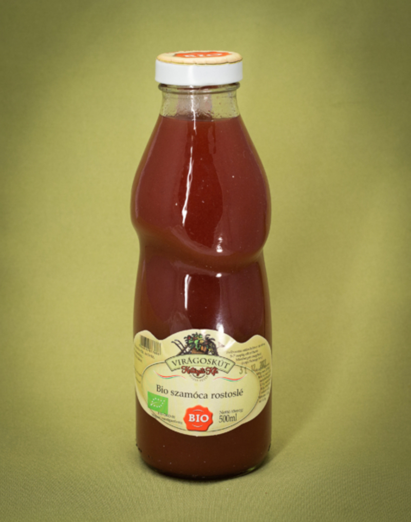 Bio szamóca rostoslé 500ml