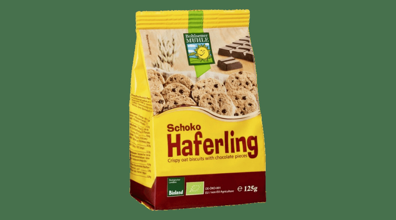 Bohlsener Mühle Bio zabkeksz csokoládés 125g